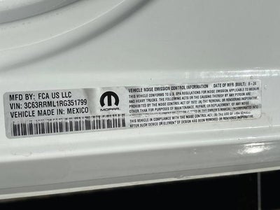 2024 RAM 3500 Laramie Mega Cab 4x4 6'4" Box