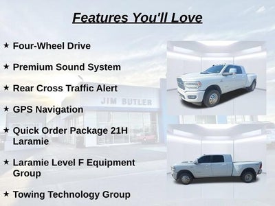 2023 RAM 3500 Laramie Mega Cab 4x4 6'4" Box