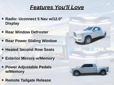 2023 RAM 3500 Laramie Mega Cab 4x4 6'4" Box