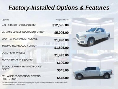 2023 RAM 3500 Laramie Mega Cab 4x4 6'4" Box