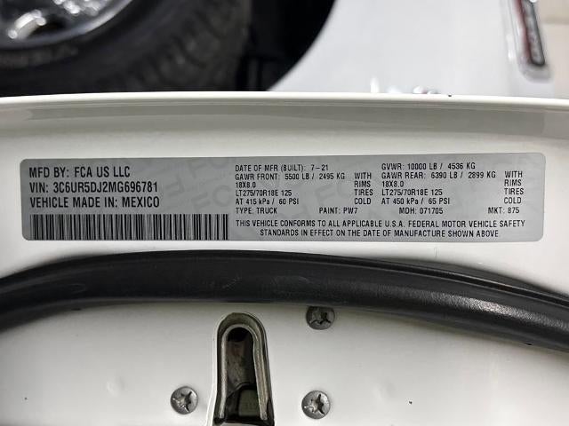 2021 RAM 2500 Big Horn Crew Cab 4x4 6'4" Box