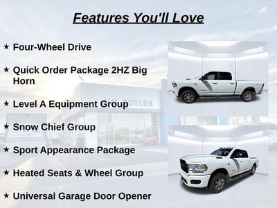 2022 RAM 2500 Big Horn Crew Cab 4x4 6'4" Box