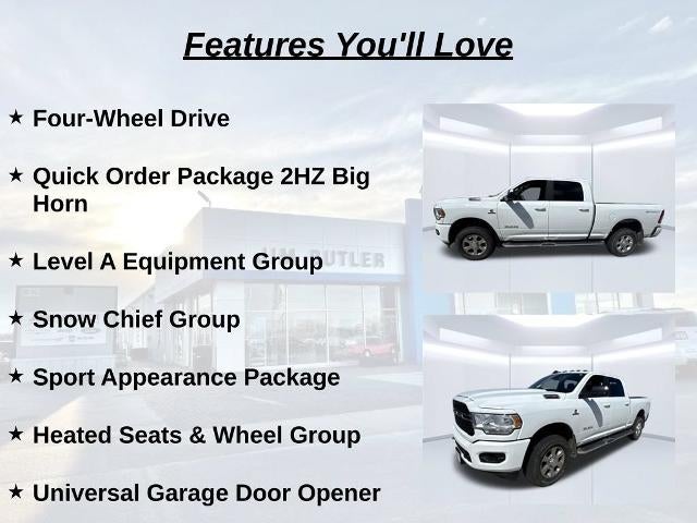 2022 RAM 2500 Big Horn Crew Cab 4x4 6'4" Box