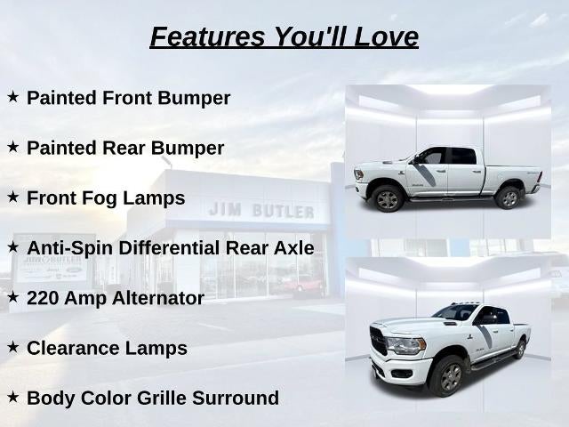 2022 RAM 2500 Big Horn Crew Cab 4x4 6'4" Box