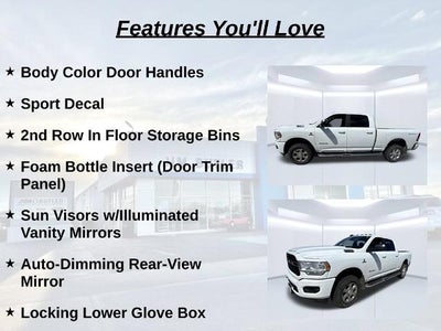 2022 RAM 2500 Big Horn Crew Cab 4x4 6'4" Box