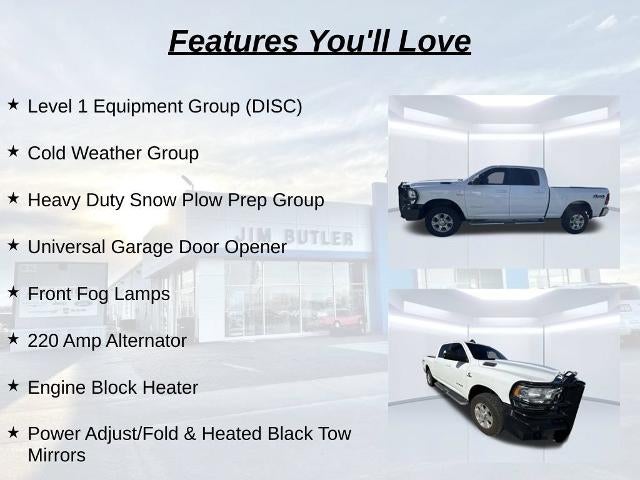 2022 RAM 2500 Big Horn Crew Cab 4x4 6'4" Box