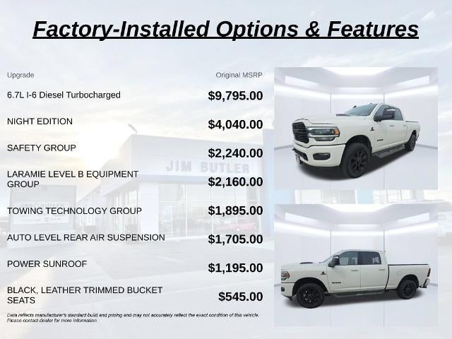 2024 RAM 2500 Laramie Crew Cab 4x4 6'4" Box
