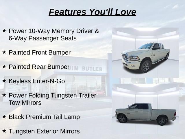 2018 RAM 2500 Limited Crew Cab 4x4 6'4" Box