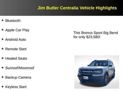 2021 Ford Bronco Sport Big Bend