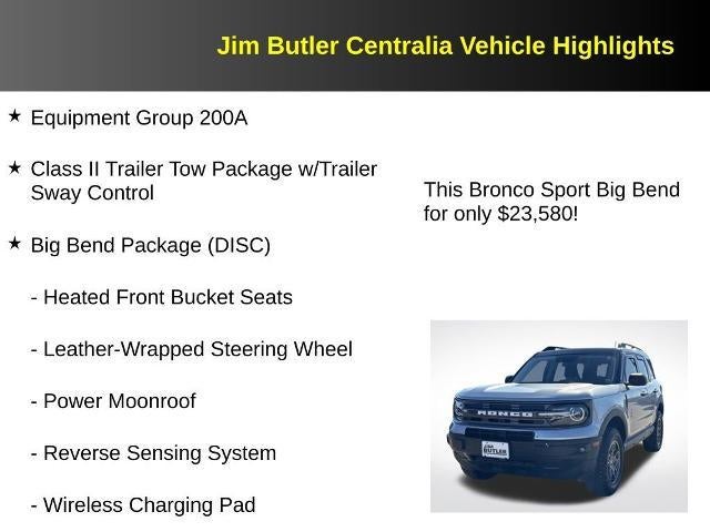 2021 Ford Bronco Sport Big Bend