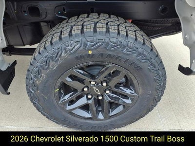 2026 Chevrolet Silverado 1500 Custom Trail Boss
