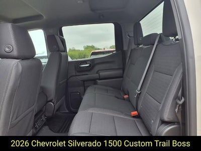 2026 Chevrolet Silverado 1500 Custom Trail Boss