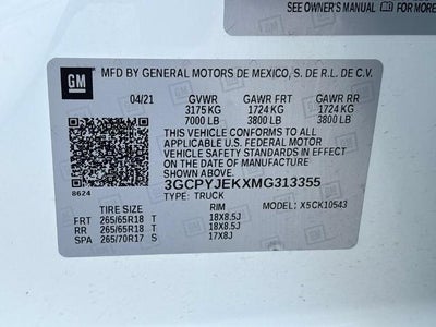 2021 Chevrolet Silverado 1500 LT