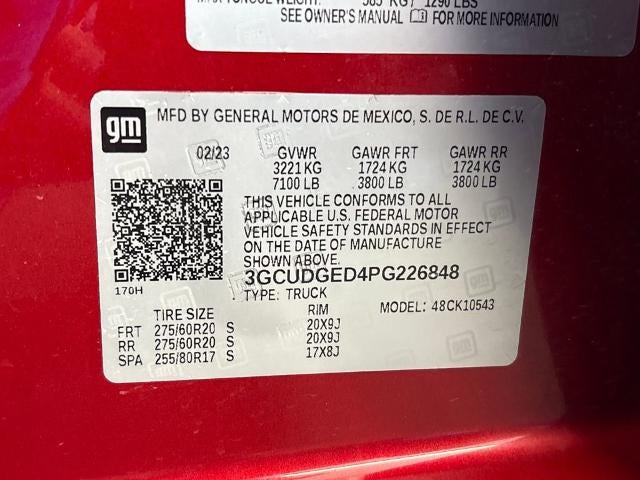 2023 Chevrolet Silverado 1500 LTZ