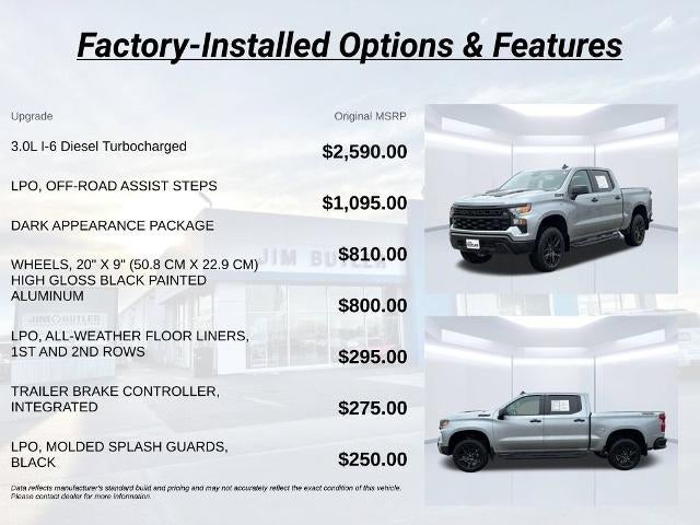 2025 Chevrolet Silverado 1500 Custom Trail Boss
