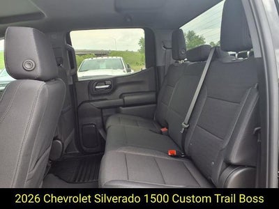 2026 Chevrolet Silverado 1500 Custom Trail Boss