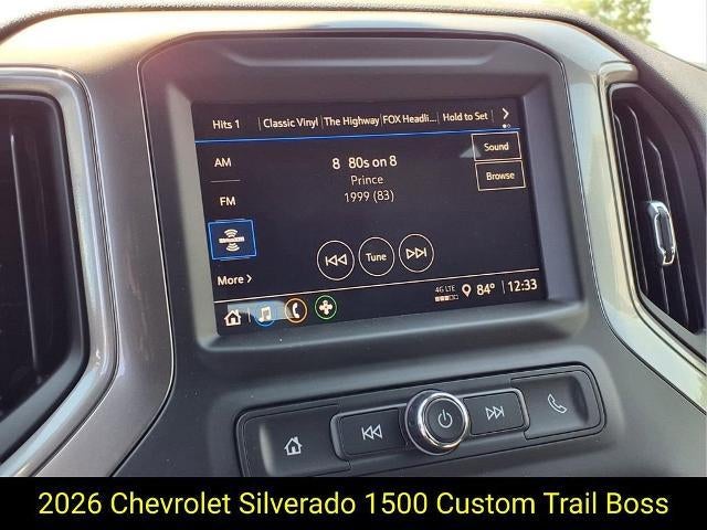 2026 Chevrolet Silverado 1500 Custom Trail Boss