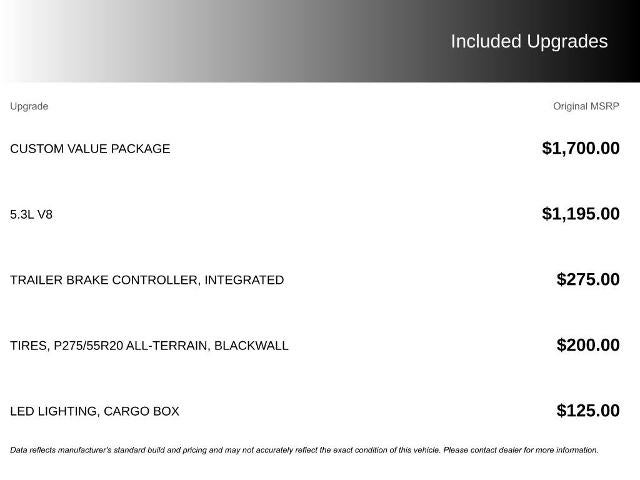 2018 Chevrolet Silverado 1500 Custom