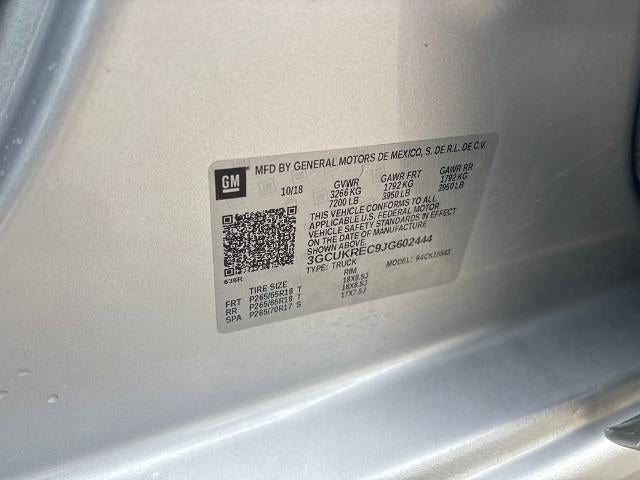 2018 Chevrolet Silverado 1500 LT