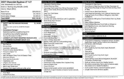2027 Chevrolet Equinox LT