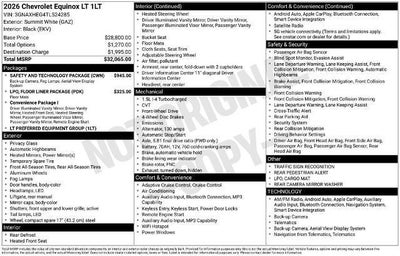 2026 Chevrolet Equinox LT