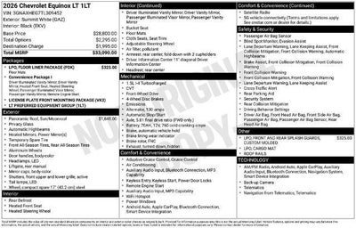 2026 Chevrolet Equinox LT