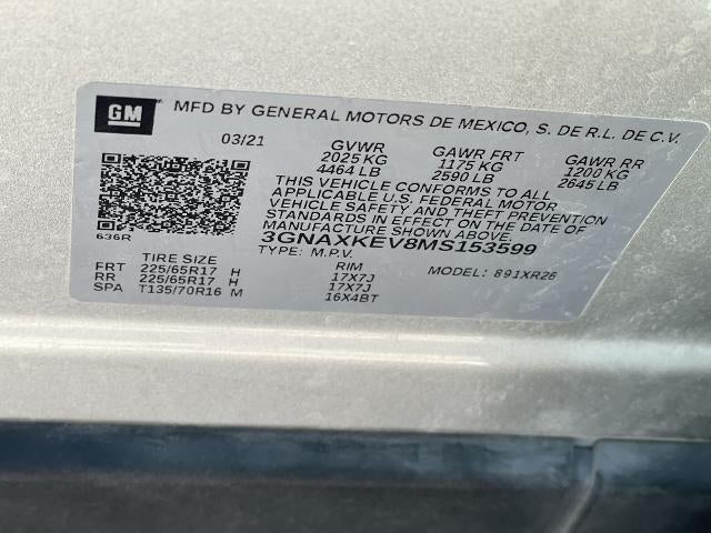 2021 Chevrolet Equinox LT