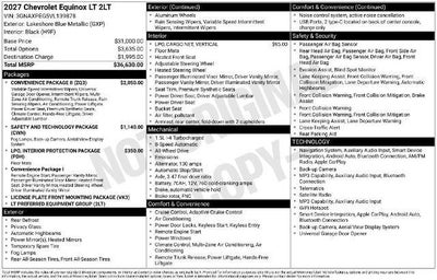 2027 Chevrolet Equinox LT
