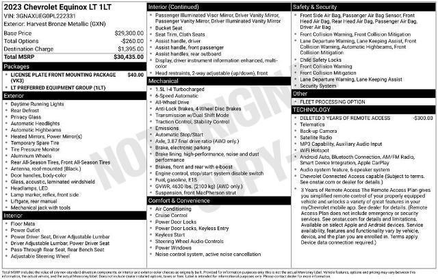 2023 Chevrolet Equinox LT