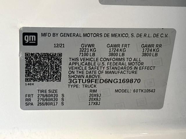 2022 GMC Sierra 1500 Limited Denali