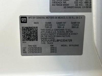 2023 GMC Sierra 1500 AT4X