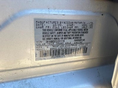 2020 Nissan Sentra SV Xtronic CVT