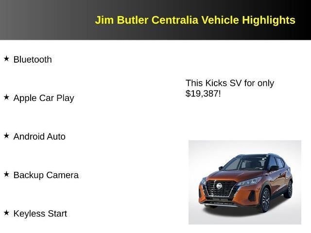 2023 Nissan Kicks SV