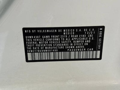 2022 Volkswagen Jetta GLI 2.0T Autobahn