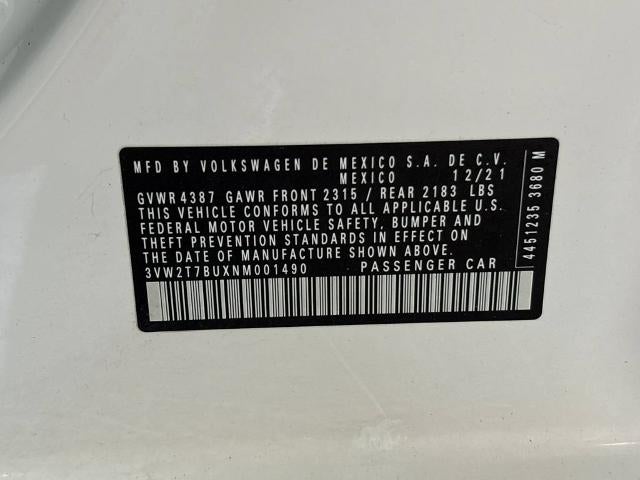 2022 Volkswagen Jetta GLI 2.0T Autobahn