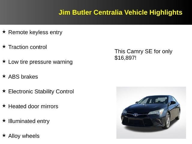 2016 Toyota Camry XLE