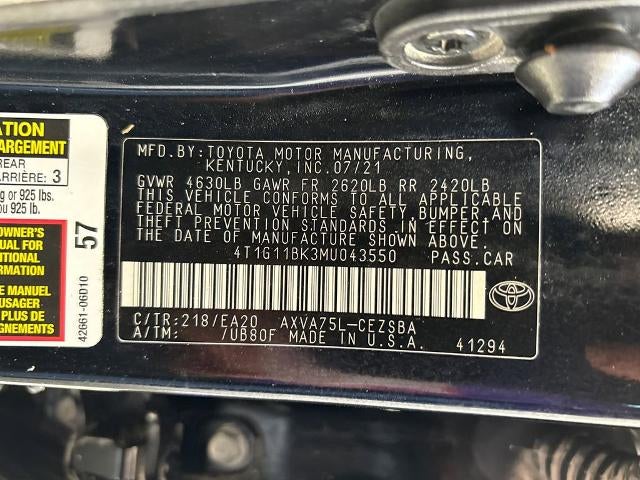 2021 Toyota Camry SE AWD