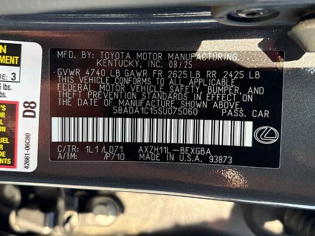 2025 Lexus ES 300h ES 300h