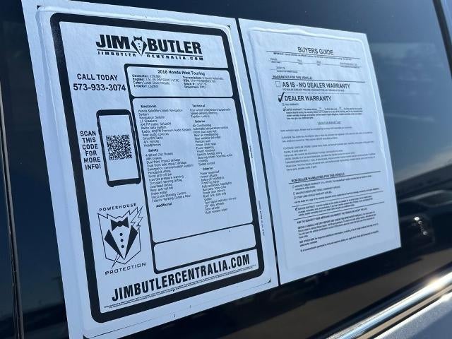 2016 Honda Pilot Touring