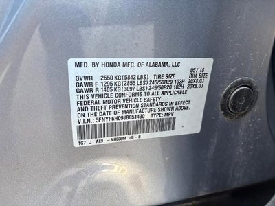 2018 Honda Pilot Elite