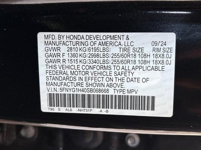 2025 Honda Pilot EX-L
