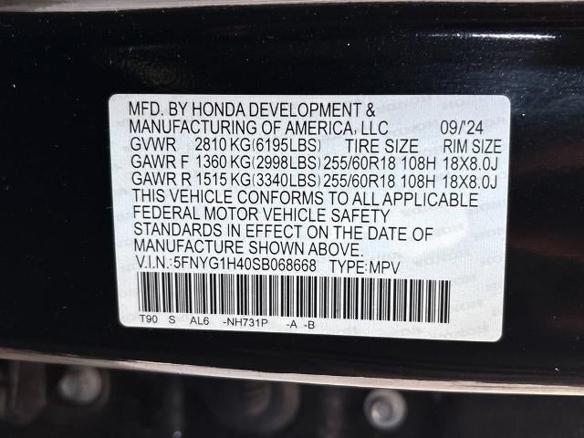 2025 Honda Pilot EX-L