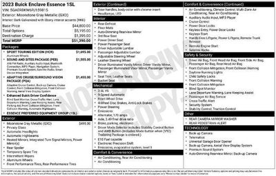 2023 Buick Enclave Essence