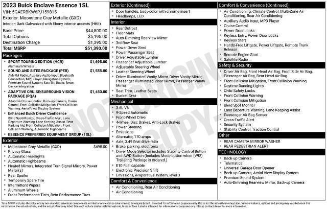 2023 Buick Enclave Essence