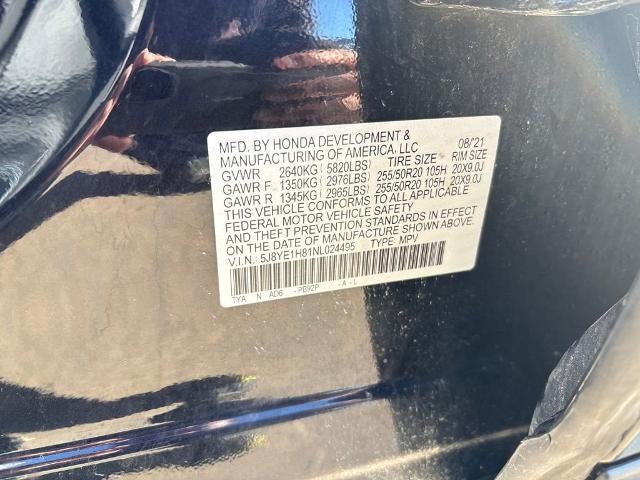 2022 Acura MDX Advance Package