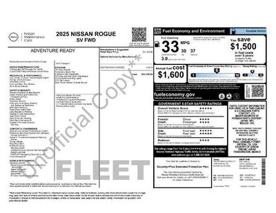 2025 Nissan Rogue SV FWD