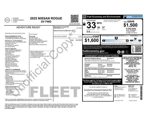 2025 Nissan Rogue SV FWD