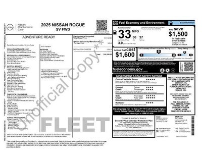 2025 Nissan Rogue SV FWD