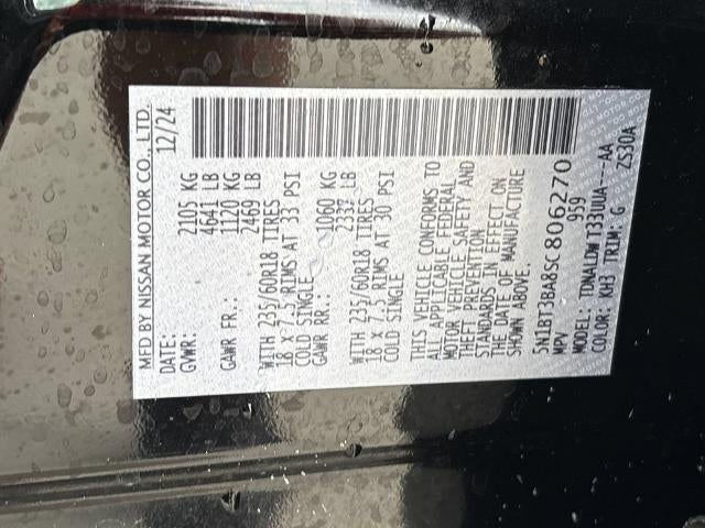 2025 Nissan Rogue SV FWD