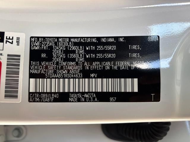 2024 Toyota Grand Highlander Platinum